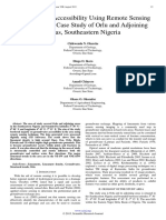 Groundwater Accessibility Using Remote Sensing Technique