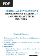Download Historical Development Profession of Pharmacy and Pharmacutical Industry by Suresh Thanneru SN294047102 doc pdf
