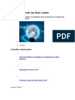 Cómo Construir Un Data Center