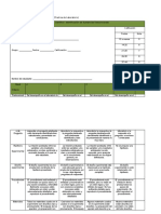 Rúbrica para Evaluar Practica