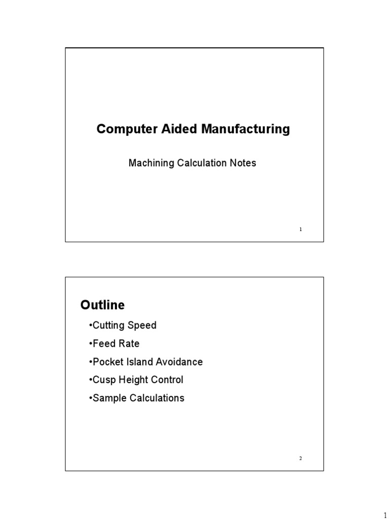 Cam Calculation PDF Machining Industrial Processes