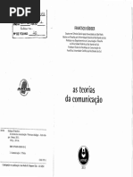 As Teorias Da Comunicação - RÜDIGER