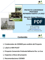 Análisis Proyecto HDH Refinería Puerto La Cruz 24 11 15 - Luis Soler