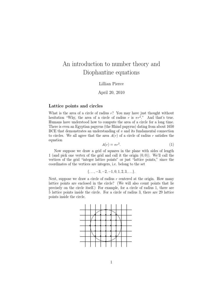 Course Pierce | PDF | Equations | Prime Number