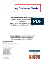 Customer Needs