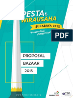 Proposal BazaarPW 2015 Surabaya