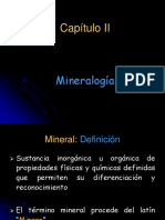 Mineralogía