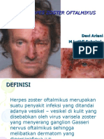 Herpes Zoster Oftalmikus