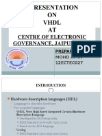 VHDL