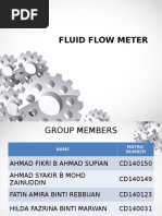 Fluid Flow Meter