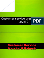 Customer Service Training Level 2