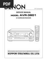 audio-technical フォノイコライザー　AT -PEQ3 AVR-3808CI: Av Surround Receiver | PDF | Tape Recorder | Ac