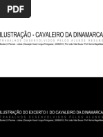 Ilustração sobre o Cavaleiro da Dinamarca