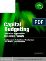 Budgeting - Capital Budgeting (Cambrige)