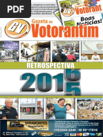 Retrospectiva 2015 da Gazeta de Votorantim (edição 150)