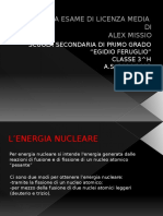 Tesina Power Point nucleare