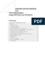 Cisco Handleiding DPC Epc 3212 Voip - NL