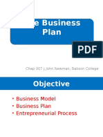 The Business Plan MAS