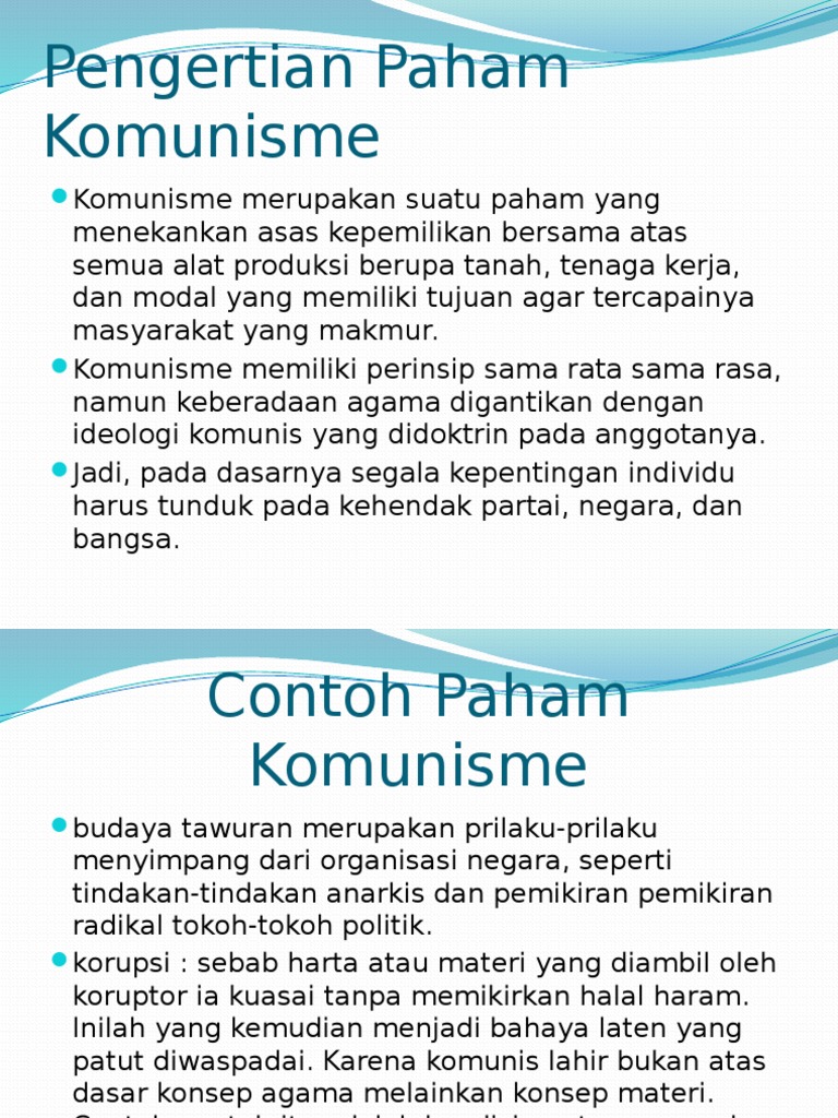 Paham Komunisme Pdf