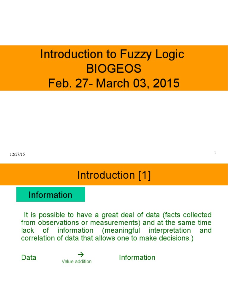 Understanding Fuzzy Logic Concepts | PDF | Fuzzy Logic | Logic