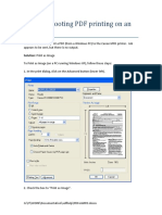 Troubleshooting PDF Printing On An MFD