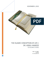 The Islamic Conception of Life