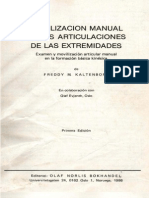 Fisioterapia Manual, Extremidades - 10ma Ed, Por Kaltenborn