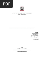 Relatório - Processo de Design