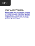 ECONOMÍA PERUANA 2015 cre cimiento 2015.docx