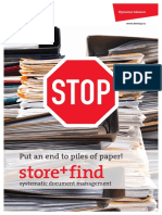 Put An End To Piles of Paper!: Systematic Document Management