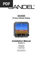 SA4550 82010 Im G Installation Manual