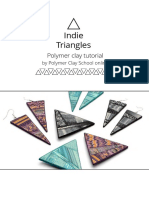 Polymer Clay School Tutorial Indie Triangles
