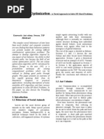 Download Ant Colony Optimization by ARVIND SN29411641 doc pdf