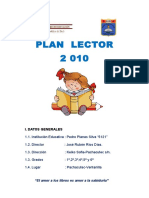 Plan Lector de la I.E. Pedro Planas Silva