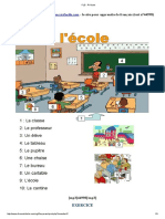 FLE - À l'école