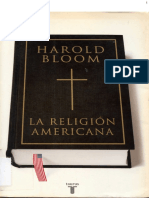 La Religión Americana- Harold Bloom