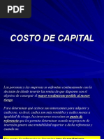 Costo de Capital