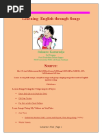 Download Learning English Through Songs by Suhanto Kastaredja SN294122242 doc pdf