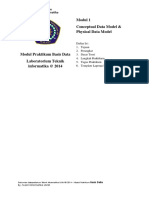 Modul 1 - Conceptual Data Model