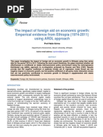 Download The Impact of Foreign Aid on Economic Growth Emperical Evidence From Ethiopia 1974 2011using Ardl Approach by rajan20202000 SN294124539 doc pdf