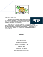 Bahay Kubo Document