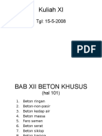 10 Tekton (Beton Khusus)