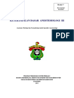 Modul 1-Keterampilan Dasar Anestesiologi III