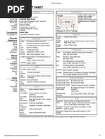 CSS Cheat Sheet