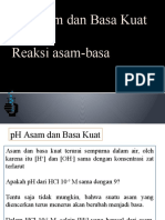 Pertemuan 2 - PH Dan Reaksi Asam-Basa