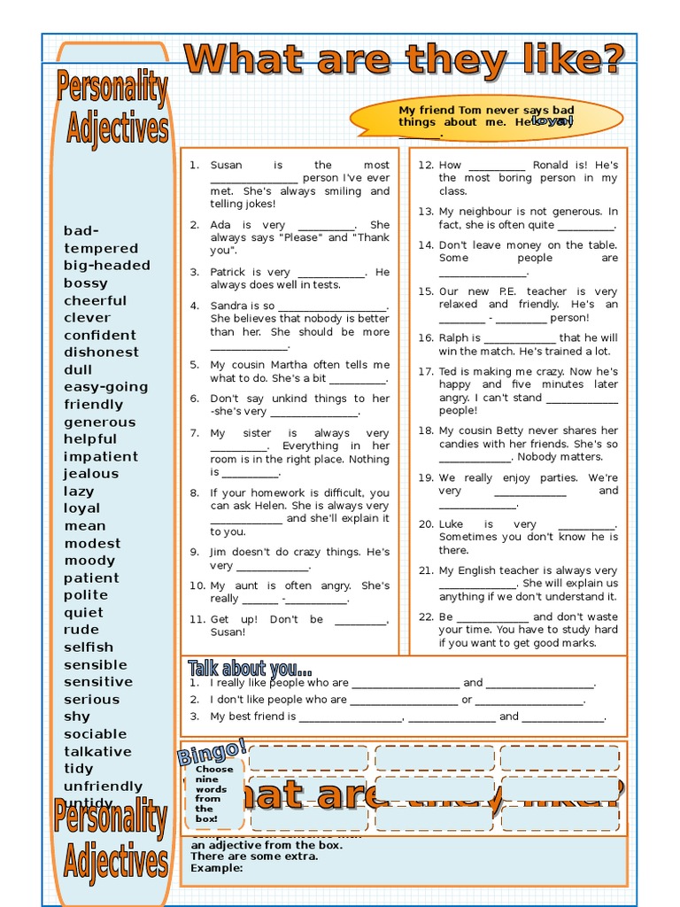 islcollective-worksheets-preintermediate-a2-high-school-reading-speaking-adjectives-to-describe