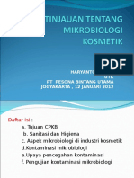 Pbu Tinjauan Tentang Mikrobiologi