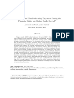 Carboni and Carboni, 2015, Provisioning and Non-Performing Exposures During The Financial Crisis: Are Italian Banks Special?