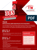 Manual Rápido de Aplicación TTM385