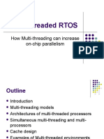 Multi-Threaded RTOS: How Multi-Threading Can Increase On-Chip Parallelism